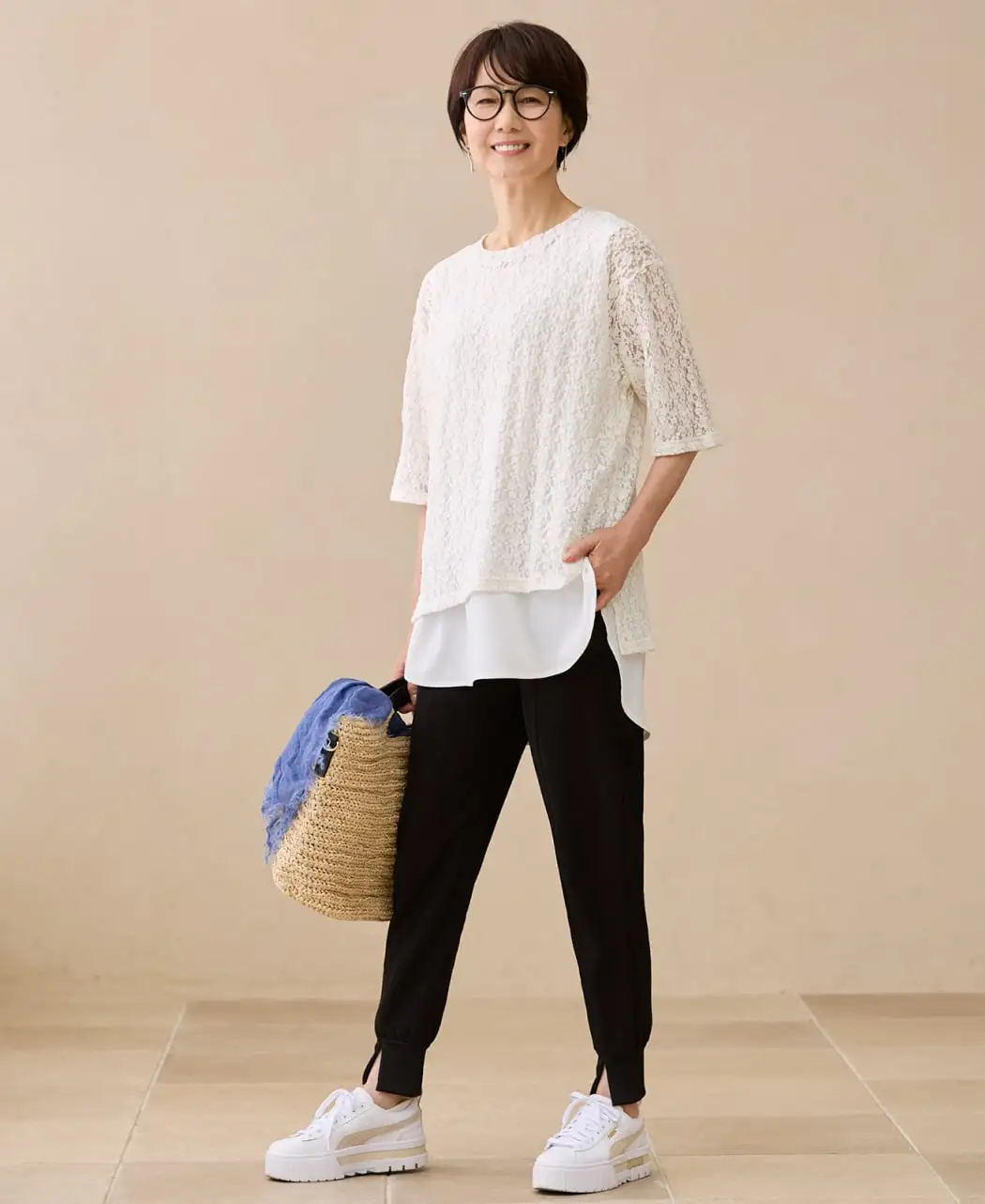 レースニットアンサンブル3