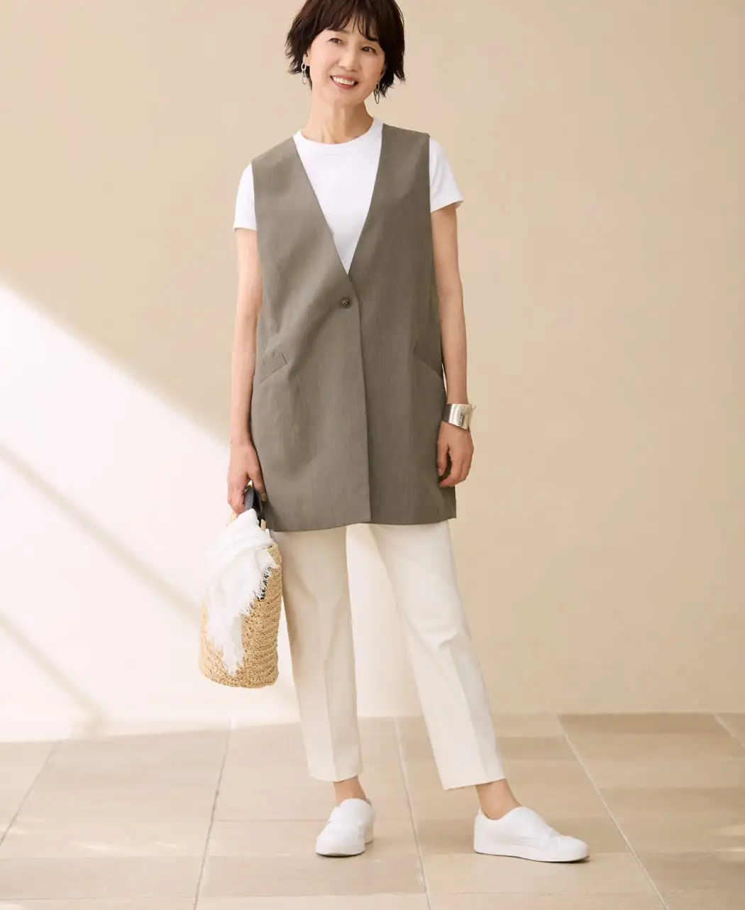 セットアップジレ&パンツ4