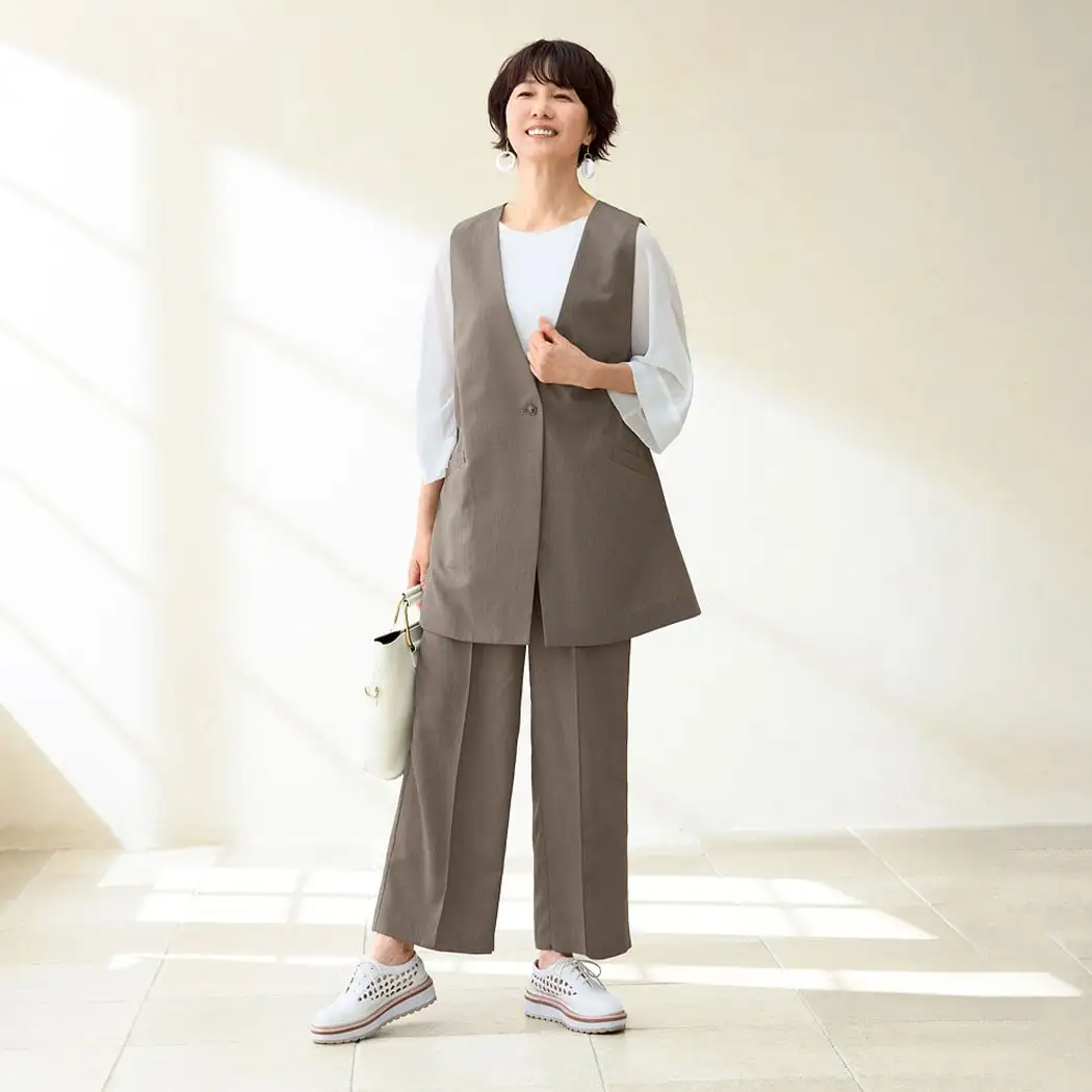 セットアップジレ＆パンツ