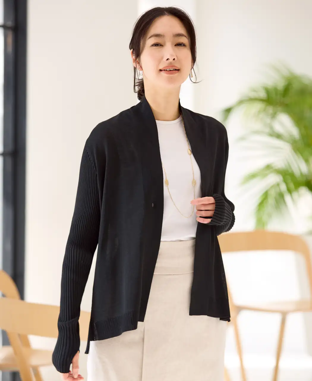 さら風ボレロカーディガン1