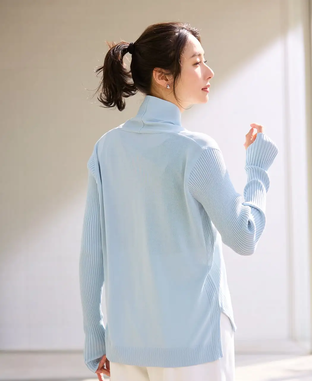 さら風ボレロカーディガン2