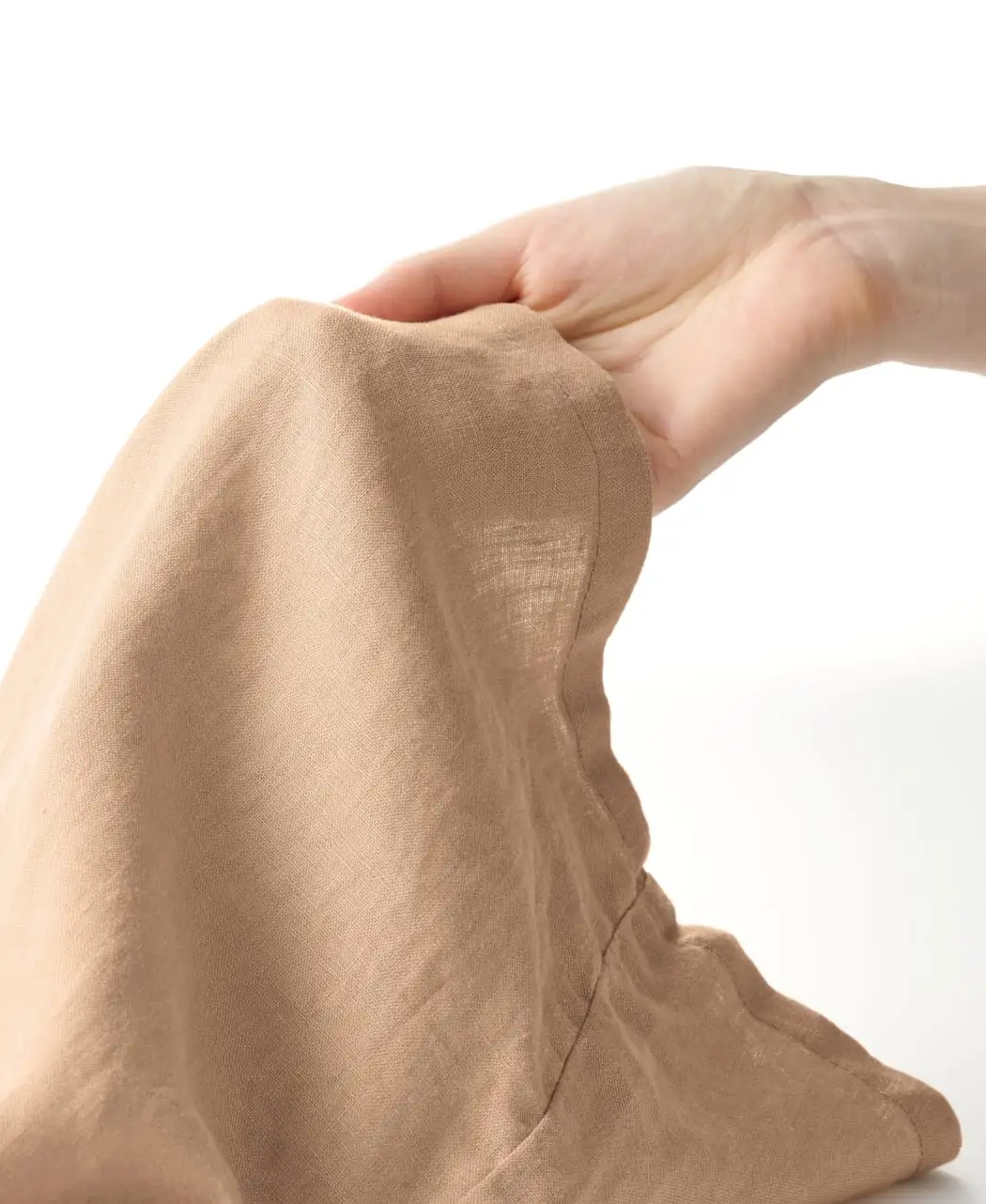 フレンチリネンセミワイドパンツ1