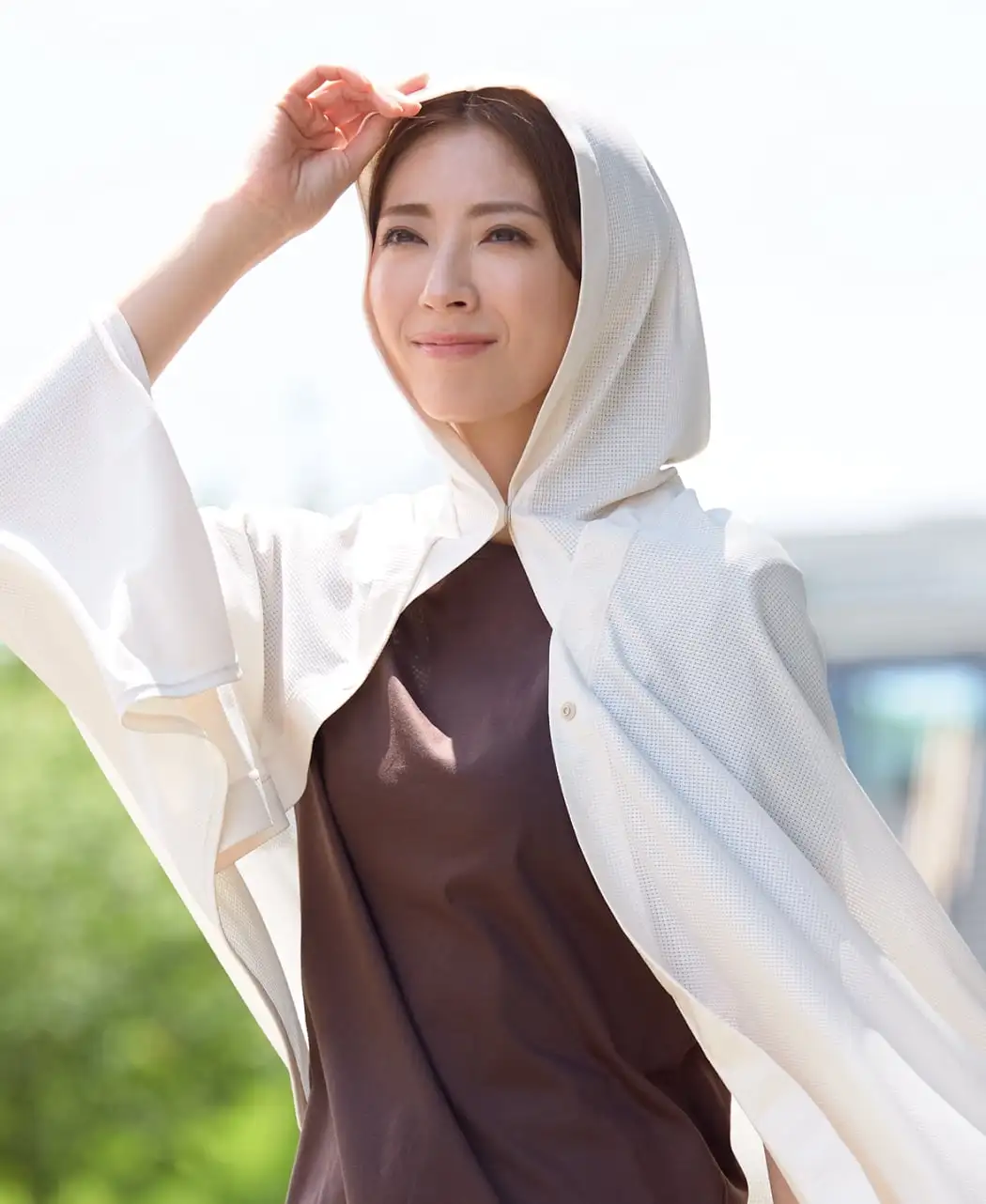 涼感フードストール・涼感ボレロ3