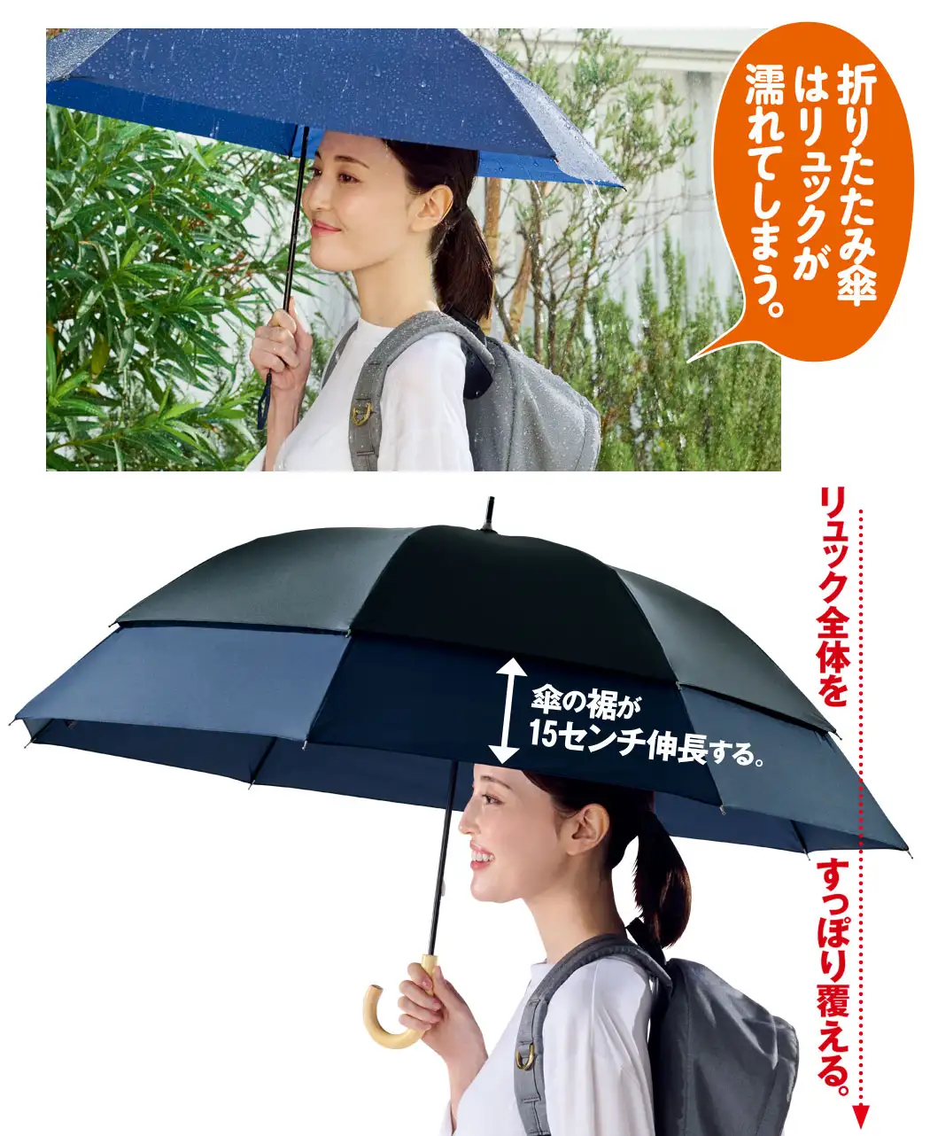 日傘 【日蔭だまり】折りたたみ型 ライトグレー 通販生活カタログ