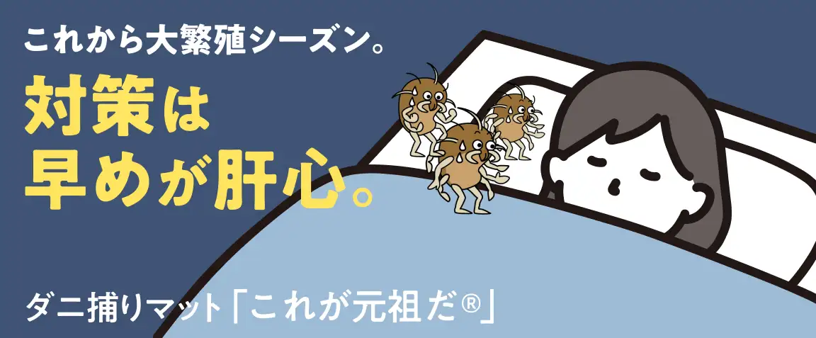 画像:ダニ捕りマット