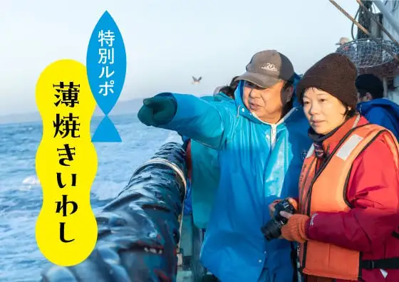 画像：薄焼いわし特別ルポ