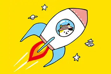ロケットのイラスト