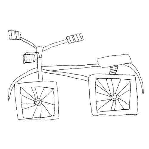 自転車3作品目