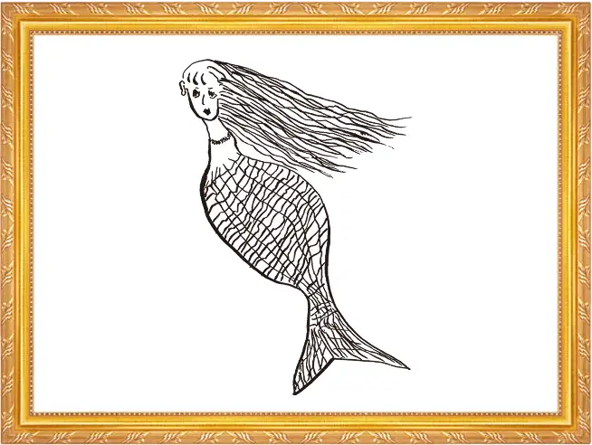 お題:人魚イメージ08