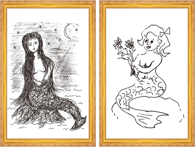 お題:人魚イメージ10