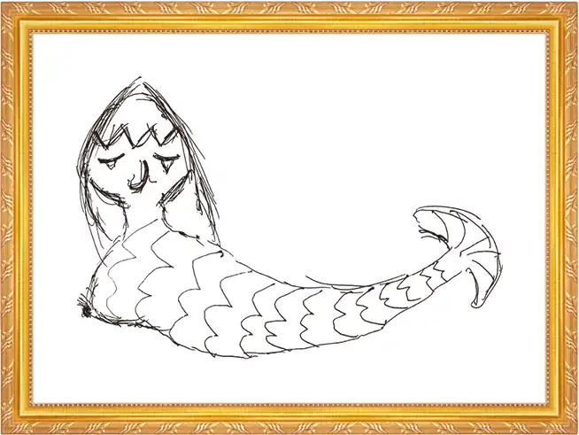 お題:人魚イメージ11