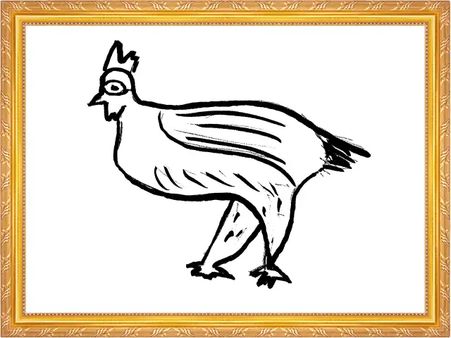 お題：にわとりイメージ15