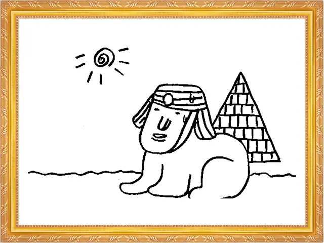 お題:スフィンクスイメージ05