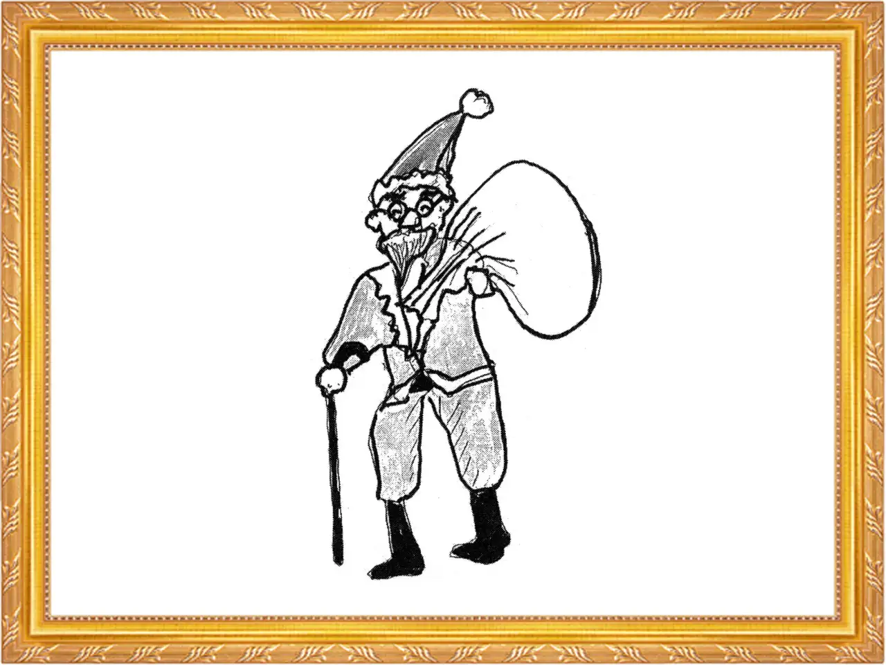 お題：サンタクロースイメージ02