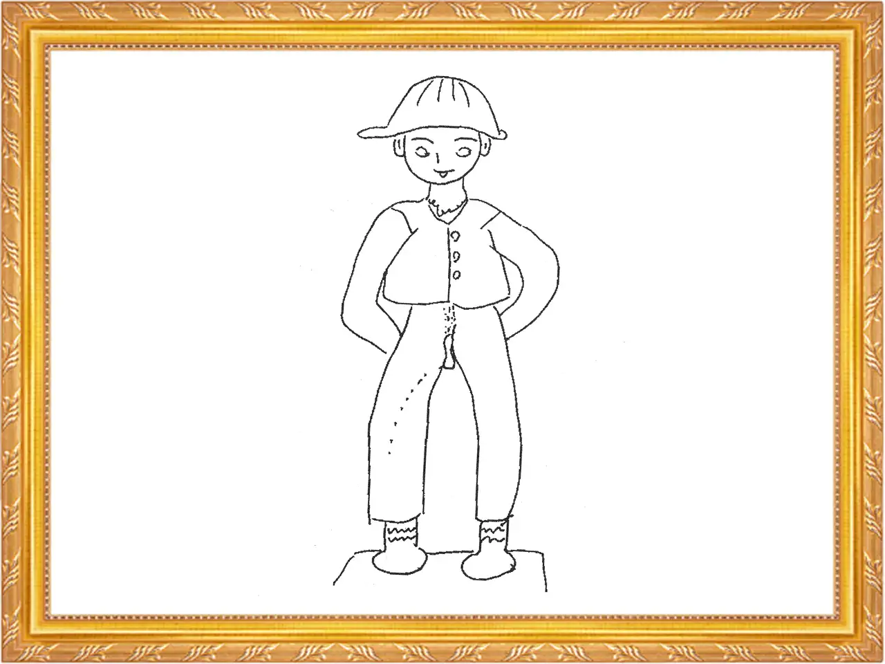 お題：小便小僧イメージ07