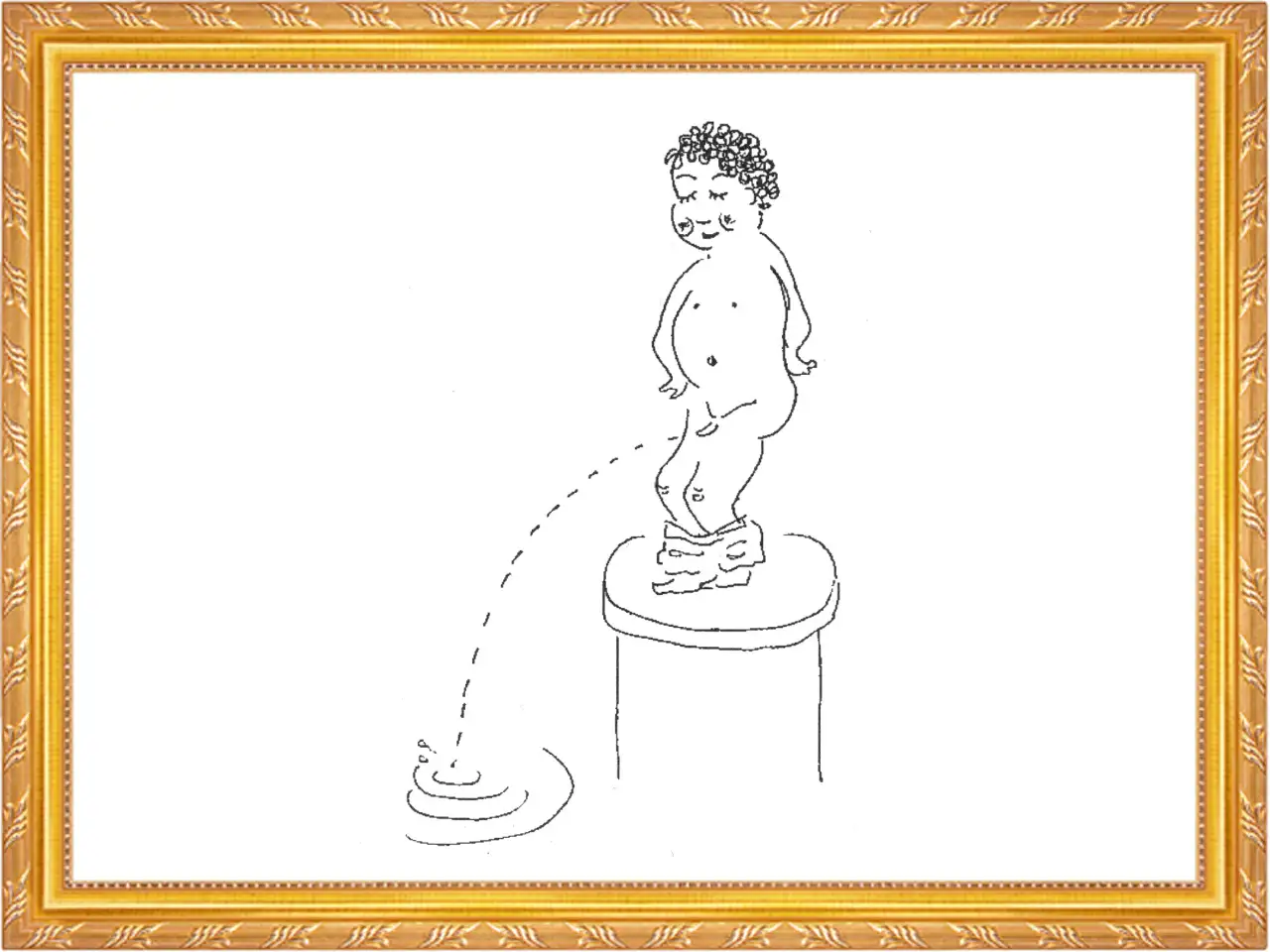 お題：小便小僧イメージ08