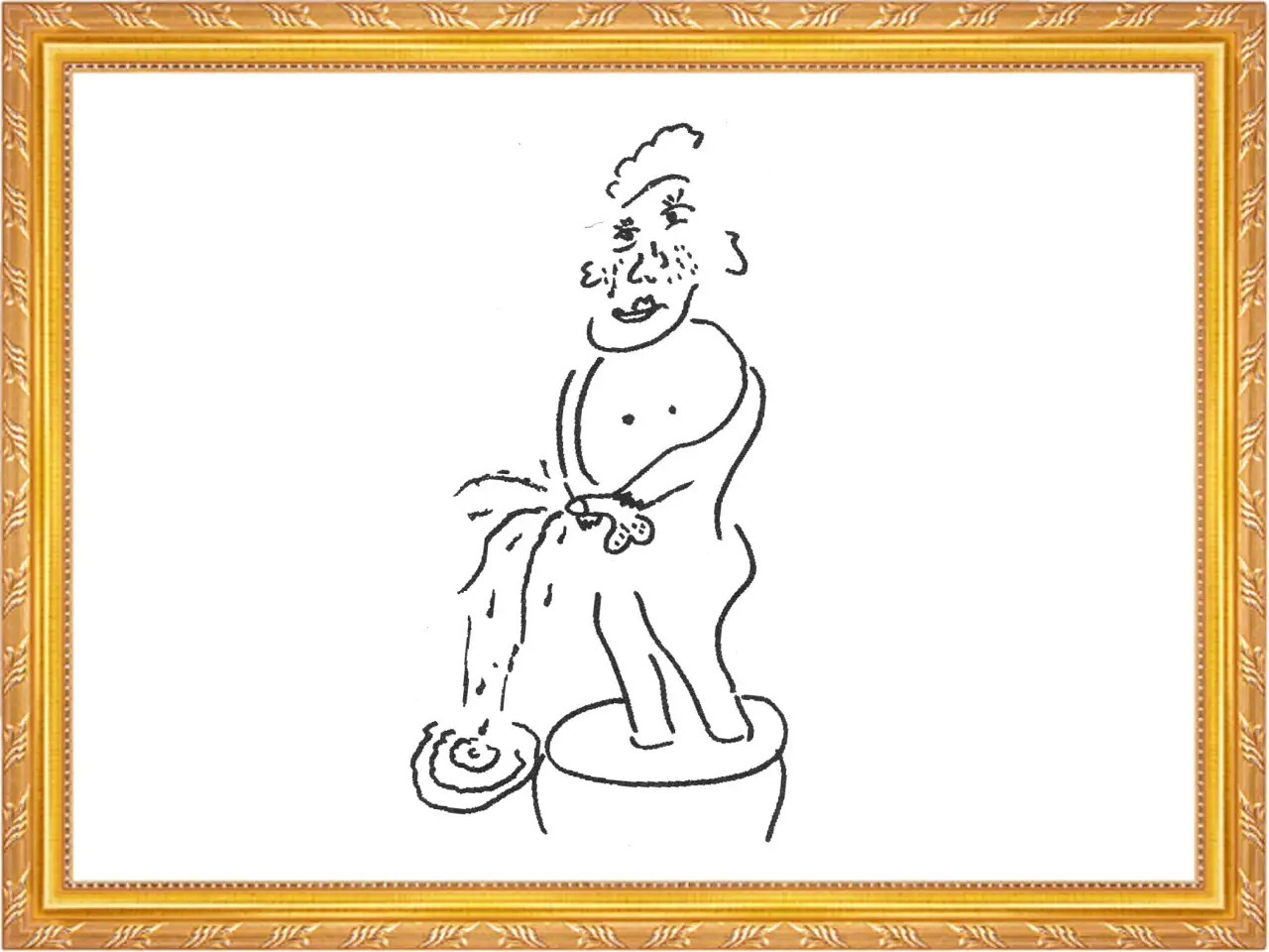 お題：小便小僧イメージ13