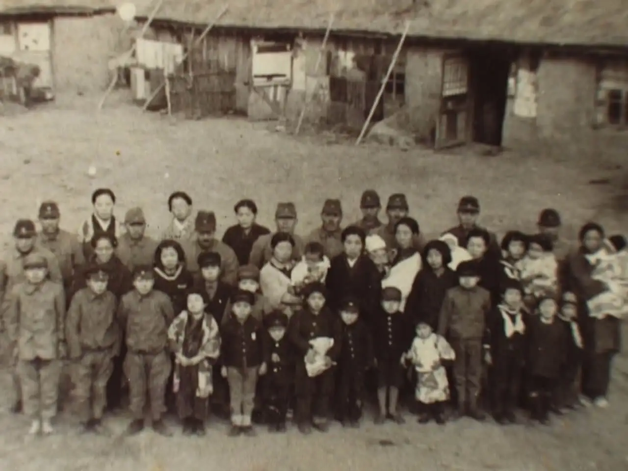 画像：全国から約27万人が満州へと渡った。