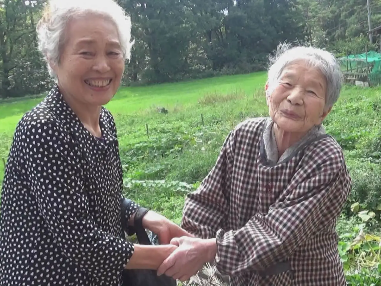 画像：苦楽をともにした女性同士の絆は晩年まで続いた。