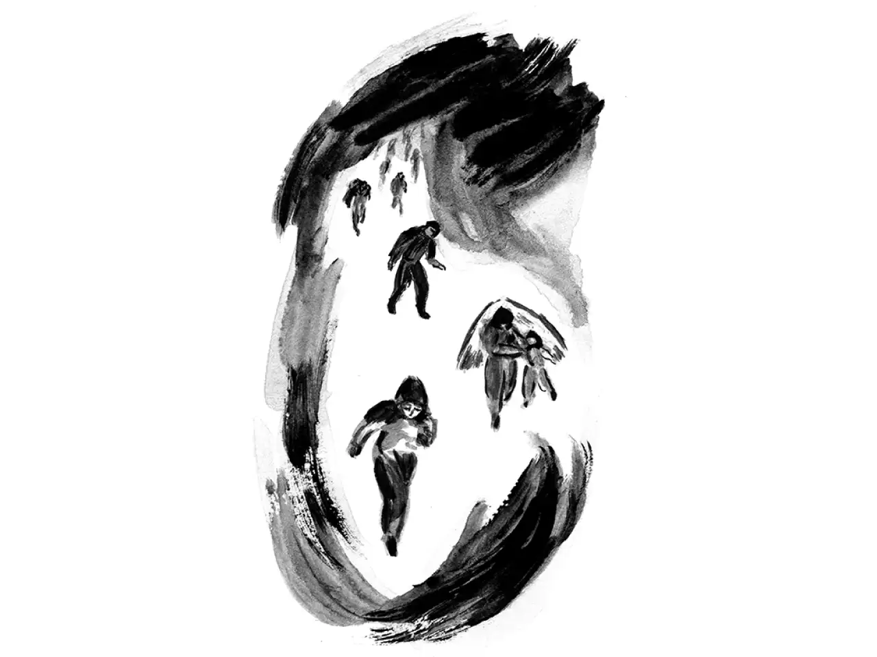 音のない世界で戦火を生き抜いた。 イメージ
