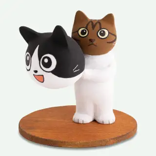 第4回「漆造形と猫絵画」 えのきえみさん、榎俊幸さん イメージ