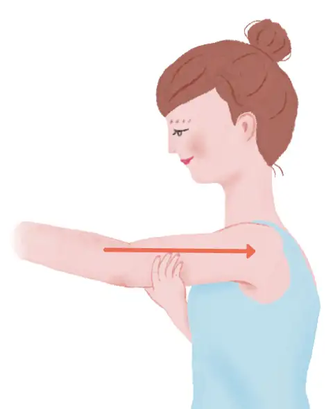 二の腕マッサージイメージ
