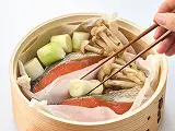 鮭と七味味噌蒸し イメージ