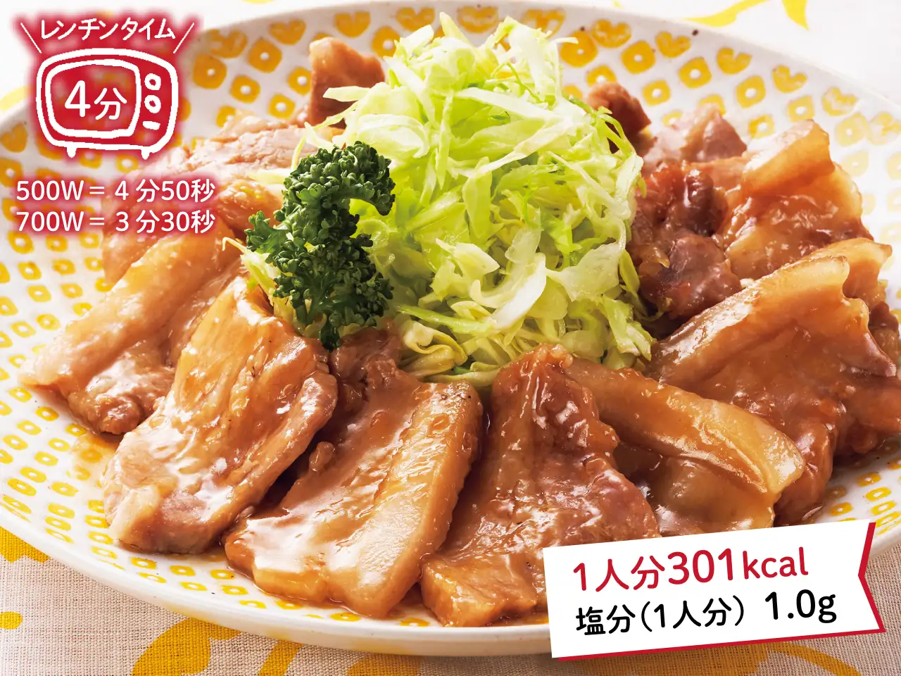 豚肉のしょうが焼き イメージ