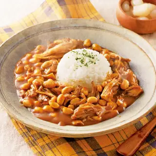 きのこと豆のカレー イメージ