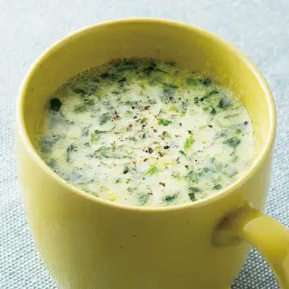 ほうれん草の豆乳ポタージュ イメージ