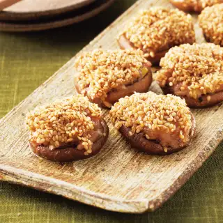 しいたけの肉詰め イメージ