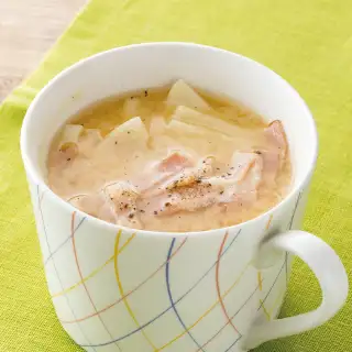 大根とベーコンのみそ汁 イメージ