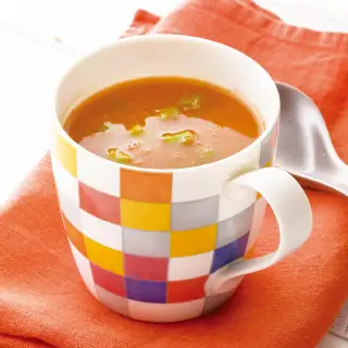 いんげんとにんじんの中国スープ イメージ