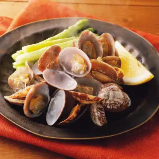 あさりとアスパラの酒蒸し イメージ