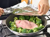 鶏むねブロッコリーマスタードしょうゆ イメージ