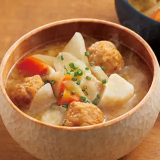 おかずになる鶏団子汁 イメージ