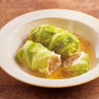 冷凍シュウマイで「ロールキャベツ」 イメージ