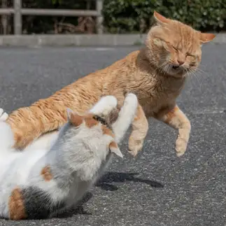 恋に破れて哀れすぎるネコ　　アロポンパパさん