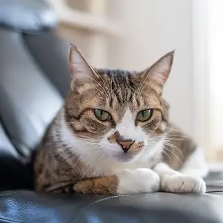他の猫に会ってきたのでは？と疑いすぎるネコ　　nyansphotoさん