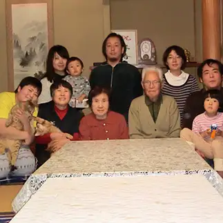 お爺さんお婆さんの曾孫そのものすぎるネコ　　島本陽子さん